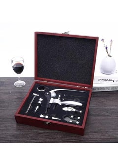 Generic New zinc alloy wine nine-piece silver bronze rabbit head red wine bottle opener set  - Image 2