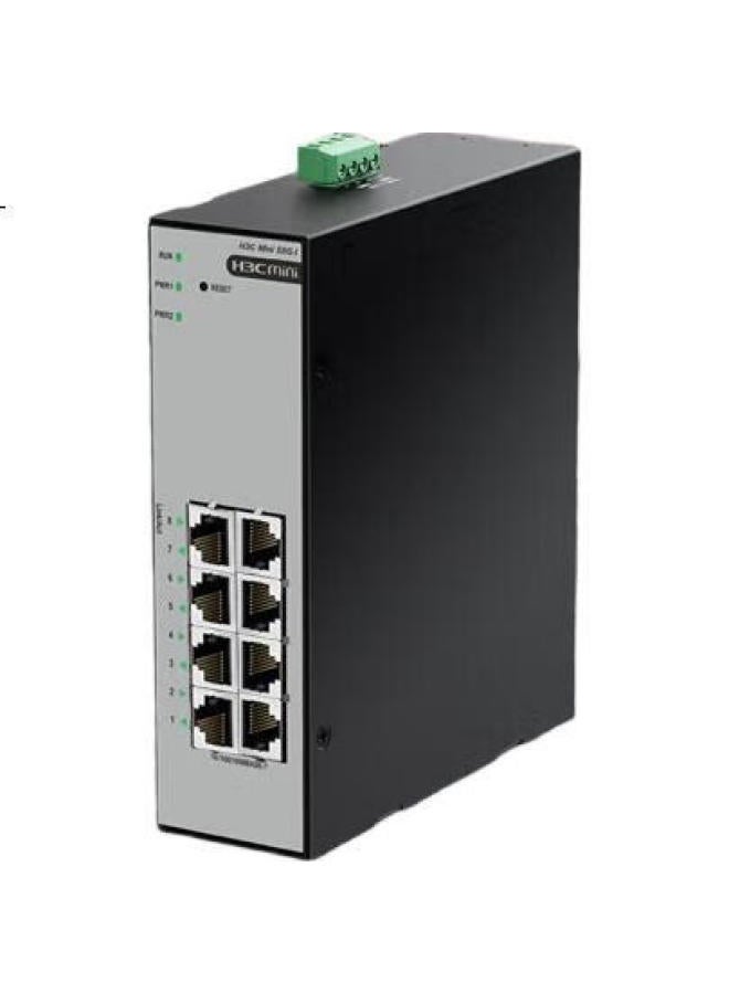 H3C Industrial Grade Ethernet Switch 8-Port Gigabit Enterprise Level Monitoring Network Splitter Hub Converter Rail-Mounted Wide Temperature Ip41 Waterproof Dustproof S8G-I - Image 2