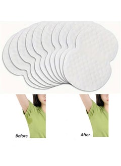 MYONE 10 PCS Underarm Sweat Pads -PREMIUM QUALITY Fight Hyperhidrosis for Men and Women Comfortable, Non Visible, Extra Adhesive, Disposable Dress Guards/Shields, Non Sweat Armpit Protection  - Image 1