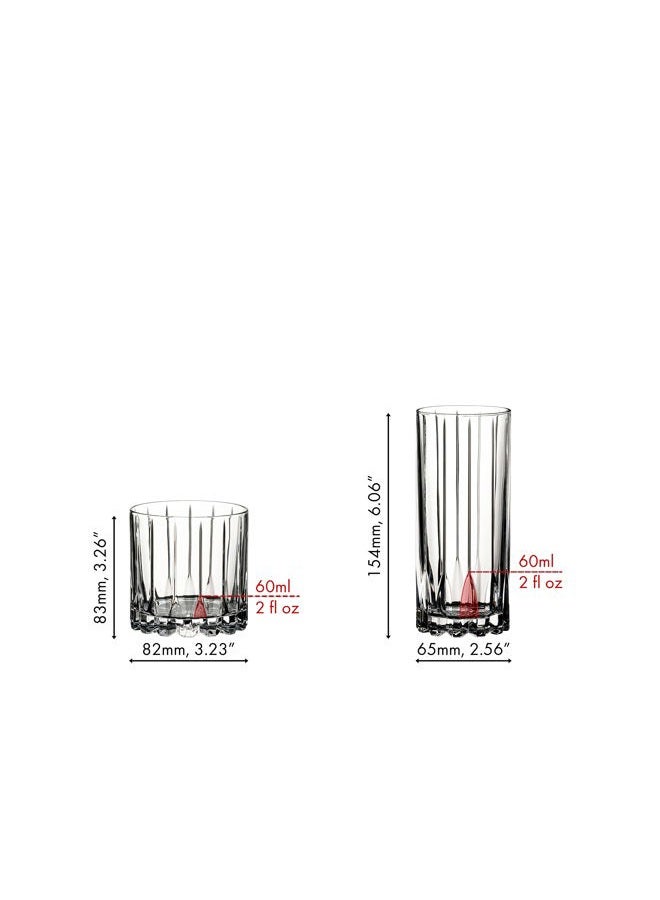 Riedel Drink Specific Glassware Rocks & Highballs, Set of 8, 10.87 fl.oz. - Image 3