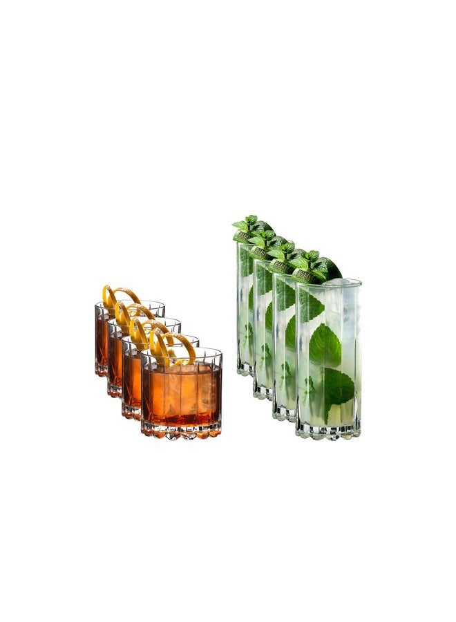 Riedel Drink Specific Glassware Rocks & Highballs, Set of 8, 10.87 fl.oz. - Image 1