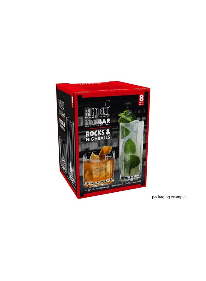 Riedel Drink Specific Glassware Rocks & Highballs, Set of 8, 10.87 fl.oz. - Image 4