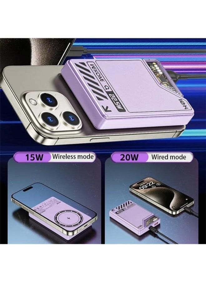 A Power Bank with 15 magnetic wireless fast charging, with 22.5W cabled fast Charging. - pzsku/ZCEFD07335848207C4834Z/45/_/1719524437/9af868ec-5eac-4a11-8958-4d5d7f9f0ac0