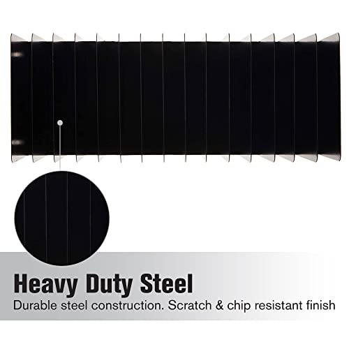 MMF Industries STEELMASTER Desk File Organizer | 15 Compartments | Scratch & Chip-Resistant Finish | Durable Steel Construction | Vertical File Organizer - Image 3