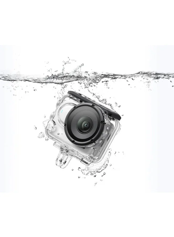 انستا 360 حافظة حماية للغوص   - شفافة