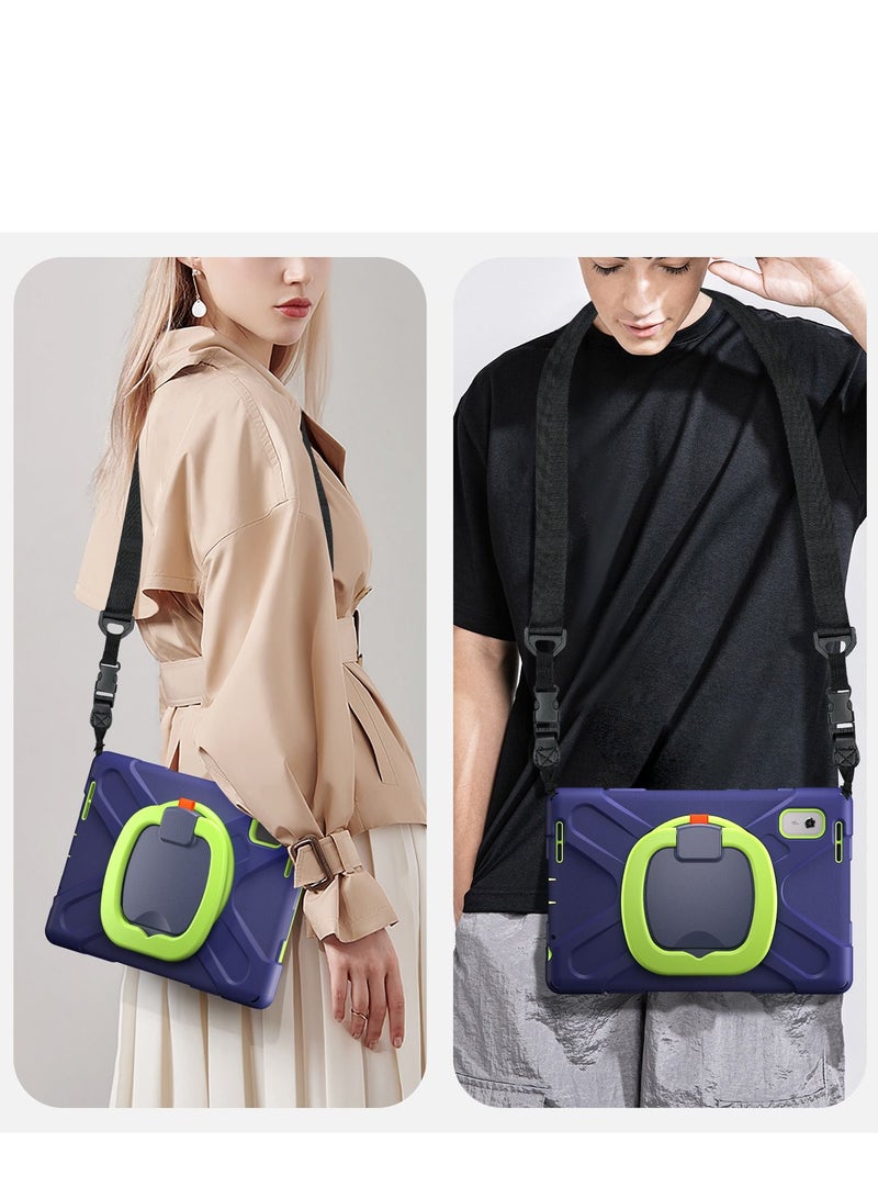 GULFLINK Back Cover Protect Case for Lenovo M9 TB-310FU 2023 Navyblue/Lime - Image 5