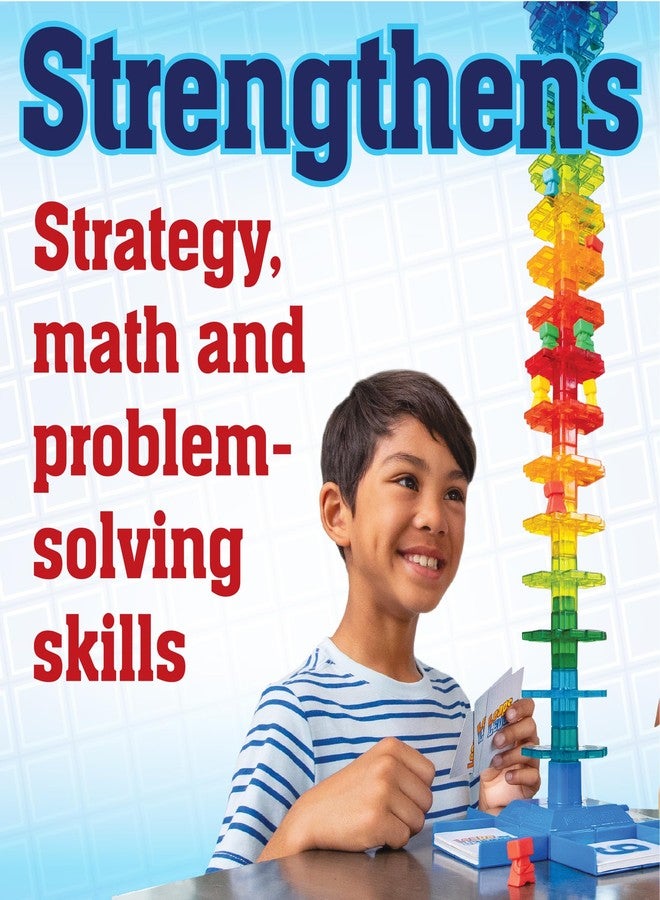 MindWare Leaps and Ledges Strategy Game - Ages 8+ - Fun Party Game and Family Game Night Activity for Kids, Teens, and Adults - 2 to 4 Players - Image 4