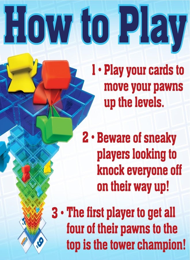 MindWare Leaps and Ledges Strategy Game - Ages 8+ - Fun Party Game and Family Game Night Activity for Kids, Teens, and Adults - 2 to 4 Players - Image 5