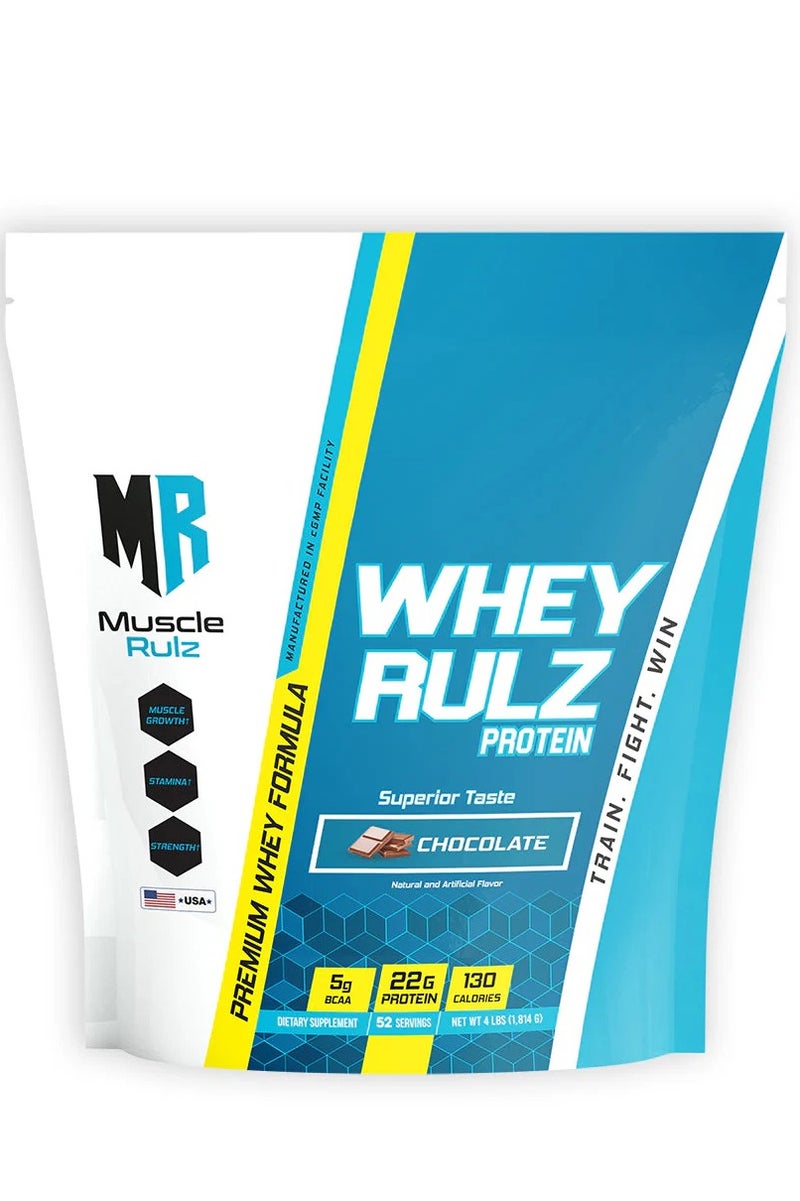 ماسل رولز بروتين مصل اللبن رولز 4 رطل كيس بروتين مصل اللبن بالشوكولاتة - Image 1