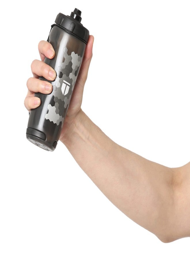 TEGO Rush Running Water Bottle | 500 ml | Lightweight & Squeezable | Plant-Based Polymer | BPA-Free Sports Lid | Hand Strap for Easy Grip - Image 3