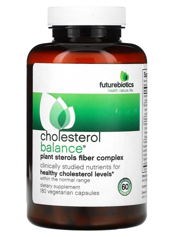 Futurebiotics توازن الكوليسترول 180 كبسولة نباتية