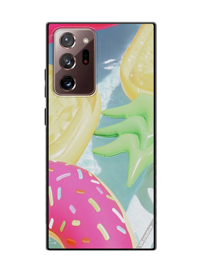 VR CREATIVE Protective Case Cover For Samsung Galaxy Note20 Ultra 5G Pool Fun Design Multicolour - Image 1