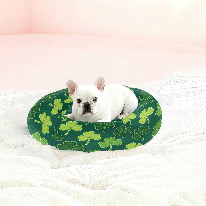 All usage compatible xigua St. Patrick's Day Round Dog Bed, Calming Cat Bed Washable with Removable Cover & Non-Slip Bottom, Soft Cozy Indoor Pet Bed for Living Room, Floor, Sofa, 22" Global flexible sizing options Advanced compact design All-season available stock Diverse requirement fit Durable versatile substance Durability boost selected material Durability boosted processed material Easy lifting build All-round applied quality All space matching look Simple multi-feature practical build Batch uniform stable quality Local trackable shipment Regional distribution available Single & bulk use compatible Market demand focused build All-round well-engineered practical build Advanced minimal build Fixed delivery schedule Daily use improved quality KSA market popular practical build Pre-sale confirmed stock Wear resistant All storage space compatible - Image 2