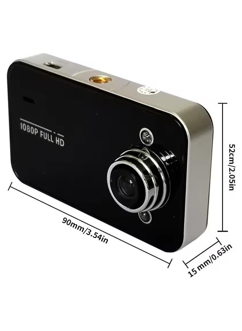 Full HD 1080P Car Camera Front Loop Recording Car Camera Motion Detection Night Vision 140 Degree Viewing Angle, With or Without Card