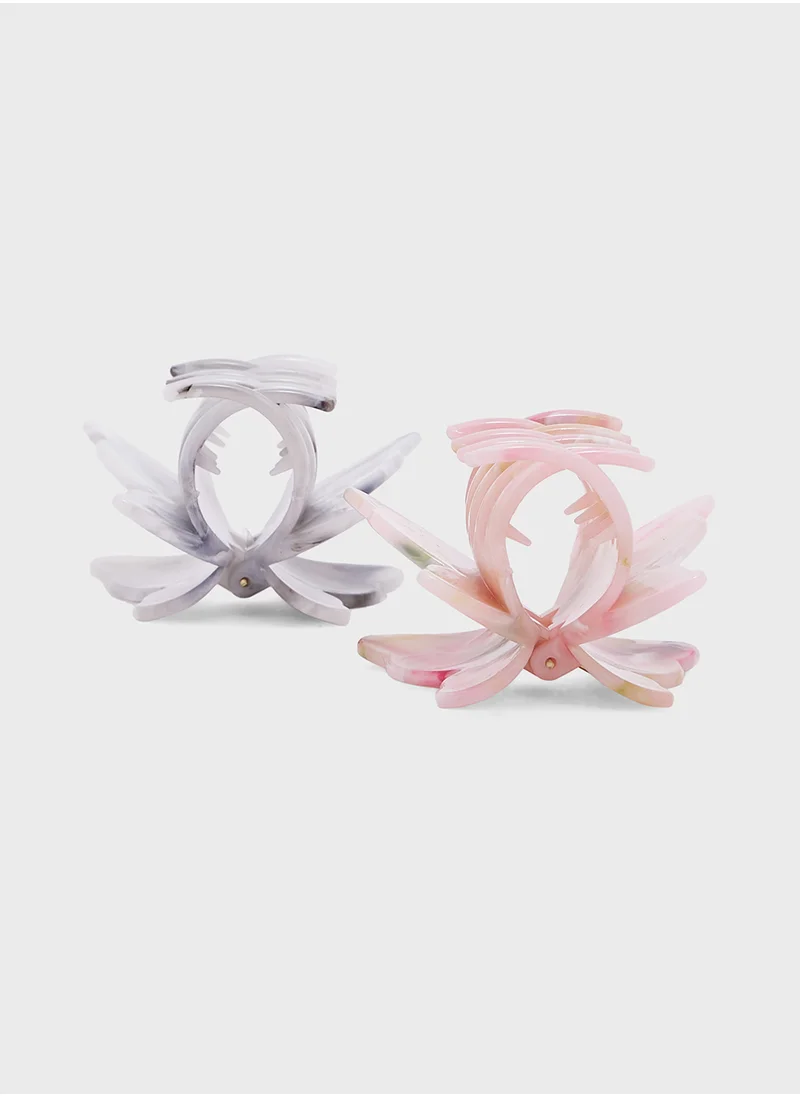 Ginger 2 Pack Butterfly Claw Clip
