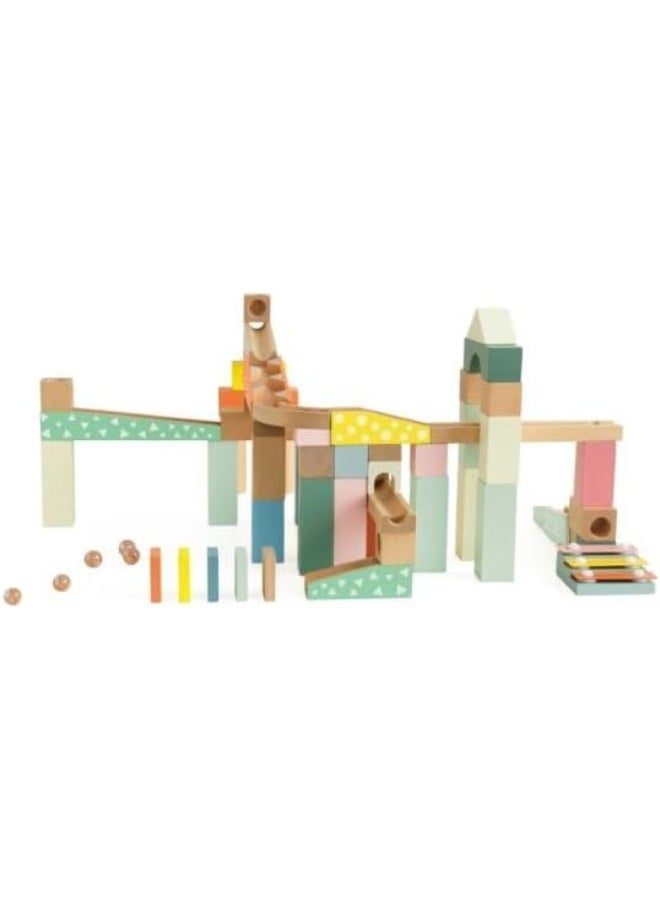 Classic World Wooden Marble Maze Blocks - Image 2