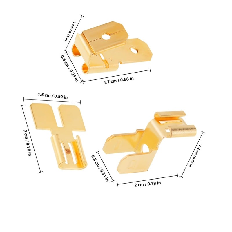 36 قطعة مجموعة موصلات المجرفة ذات موصلية عالية للمحطات الكهربائية لأسلاك الأجهزة والسيارات - Image 3