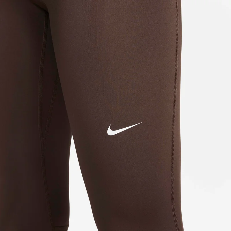 Nike Women's Pro Mid-Rise Mesh-Panelled Leggings