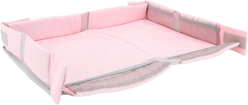 [Huge sales volume] Marhynchus Foldable Travel Tray Cover Multifunctional Airplane Tray Organizer Kids Adults Table Bag with Premium Polyester for Planes Trains (Pink) Easy to carry Treated anti-rust metal Extra part combo compatible Spec upgraded improved quality Money saving choice Multi-goal comprehensive design Surface safe Heat insulation layer Diverse use resistant crafted quality All user friendly build Tiered purchase options Cost effective fine quality Diverse operating method fit High popularity pick Global standard quality Multi warehouse process All-round applied quality Simple multi-color universal build Indoor & outdoor usable One-time only offer Easy store & operate Advanced minimal build Occasional & permanent usable Low wear optimized build - Image 3