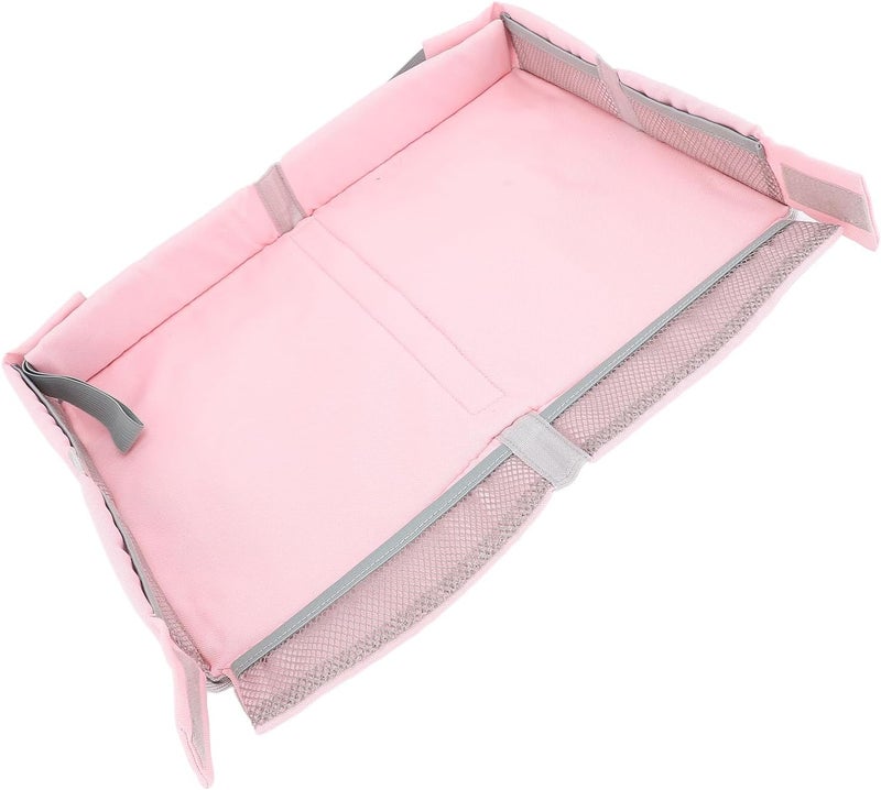 [Huge sales volume] Marhynchus Foldable Travel Tray Cover Multifunctional Airplane Tray Organizer Kids Adults Table Bag with Premium Polyester for Planes Trains (Pink) Easy to carry Treated anti-rust metal Extra part combo compatible Spec upgraded improved quality Money saving choice Multi-goal comprehensive design Surface safe Heat insulation layer Diverse use resistant crafted quality All user friendly build Tiered purchase options Cost effective fine quality Diverse operating method fit High popularity pick Global standard quality Multi warehouse process All-round applied quality Simple multi-color universal build Indoor & outdoor usable One-time only offer Easy store & operate Advanced minimal build Occasional & permanent usable Low wear optimized build - Image 2