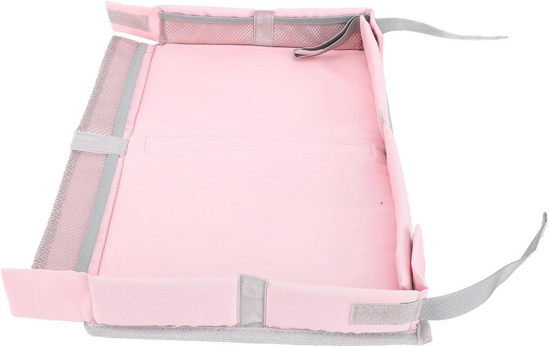 [Huge sales volume] Marhynchus Foldable Travel Tray Cover Multifunctional Airplane Tray Organizer Kids Adults Table Bag with Premium Polyester for Planes Trains (Pink) Easy to carry Treated anti-rust metal Extra part combo compatible Spec upgraded improved quality Money saving choice Multi-goal comprehensive design Surface safe Heat insulation layer Diverse use resistant crafted quality All user friendly build Tiered purchase options Cost effective fine quality Diverse operating method fit High popularity pick Global standard quality Multi warehouse process All-round applied quality Simple multi-color universal build Indoor & outdoor usable One-time only offer Easy store & operate Advanced minimal build Occasional & permanent usable Low wear optimized build - Image 1