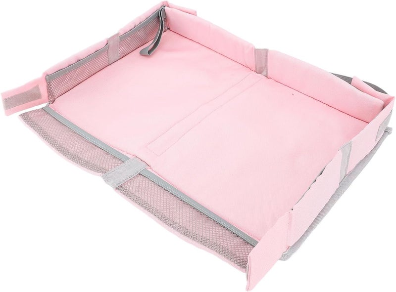 [Huge sales volume] Marhynchus Foldable Travel Tray Cover Multifunctional Airplane Tray Organizer Kids Adults Table Bag with Premium Polyester for Planes Trains (Pink) Easy to carry Treated anti-rust metal Extra part combo compatible Spec upgraded improved quality Money saving choice Multi-goal comprehensive design Surface safe Heat insulation layer Diverse use resistant crafted quality All user friendly build Tiered purchase options Cost effective fine quality Diverse operating method fit High popularity pick Global standard quality Multi warehouse process All-round applied quality Simple multi-color universal build Indoor & outdoor usable One-time only offer Easy store & operate Advanced minimal build Occasional & permanent usable Low wear optimized build - Image 4
