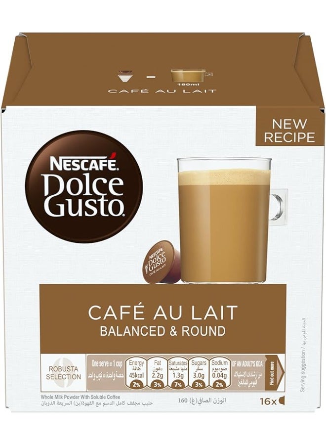 دولسي قوستو كبسولات قهوة دولتشي غوستو كافيه او لايت من نسكافيه - 16 كبسولة - Image 1