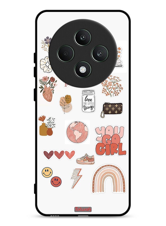 Tolwak Oppo Reno12 F 5G Protective Case Cover You Go Girl - Image 1