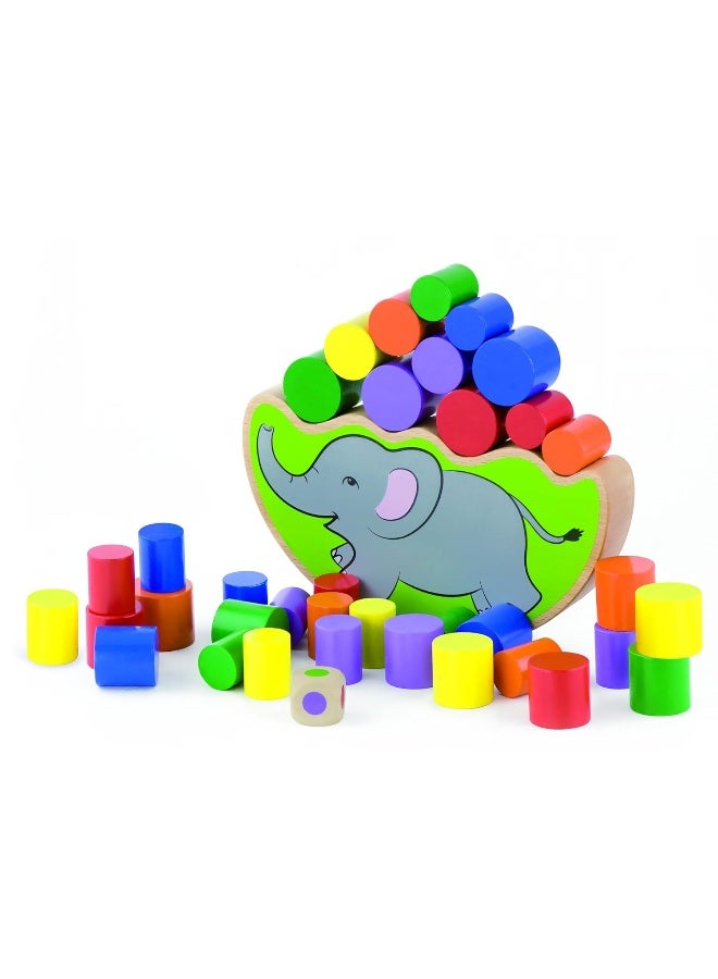 Viga Balancing Elephant Game Playset (18.0 x 2.5 x 10.0 cm) - Image 2