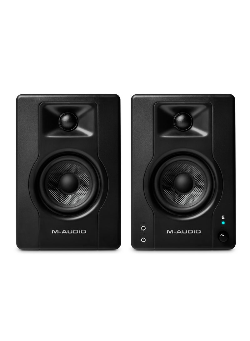 M-Audio BX3 BT - 3.5" Black Kevlar® 120-Watt Multimedia Bluetooth® Reference Monitors - Image 2