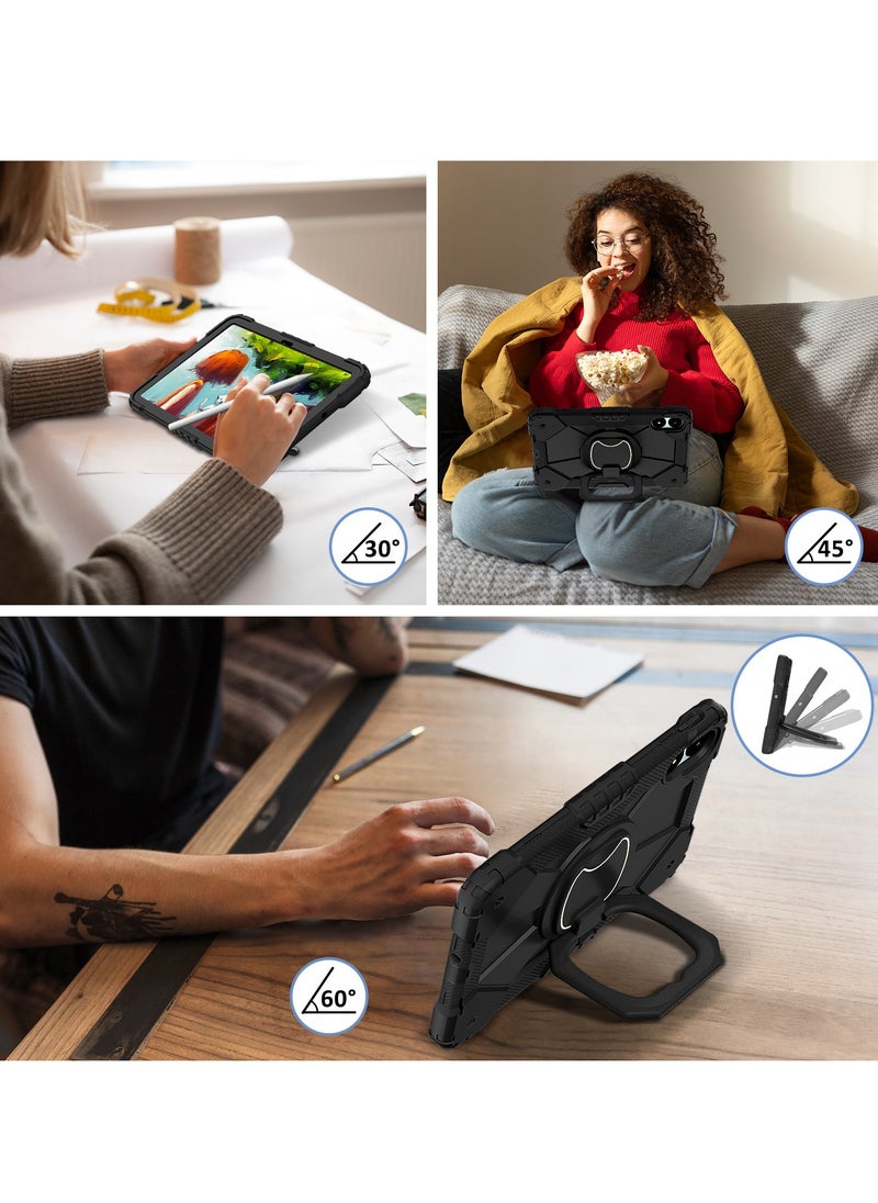 General - Case for Redmi Pad Pro 12.1 2024 with 360° Swivel Stand, Shockproof Case with Pen Holder compatible with Redmi Pad Pro 12.1 - Image 1