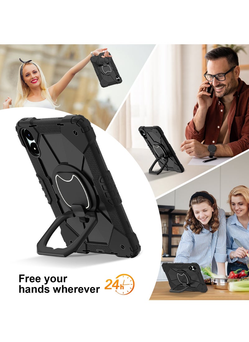 General - Case for Redmi Pad Pro 12.1 2024 with 360° Swivel Stand, Shockproof Case with Pen Holder compatible with Redmi Pad Pro 12.1 - Image 1