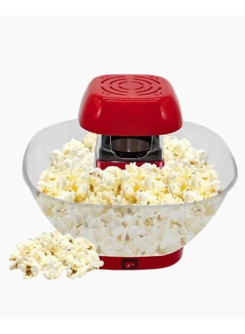 Hot Air Popcorn Maker 1200W – Healthy Oil-Free Popcorn Machine for Home Use