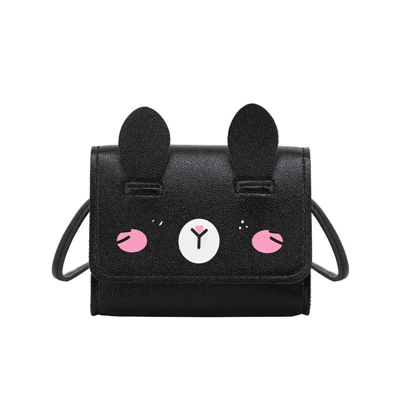 Y&D New Fashion Cartoon Printing  Girls Purses PU Leather Cute Side Bag for Girls Stylish Simple Mini Crossbody Bags - Image 1
