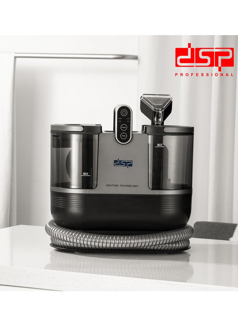 DSP DSP KD2047u Steam Spot Cleaner 1700W Powerful Motor 3 IN 1 Spot Cleaner Lightweight Multifunctional Machine,1.25L/950ml Double Tank Compact Design for Sofa, Carpet, Car and Pet Pads KD2047U  - Image 3