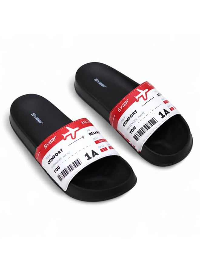 SVAAR صنادل سفاار للرجال بتصميم بطاقة الصعود - Image 2