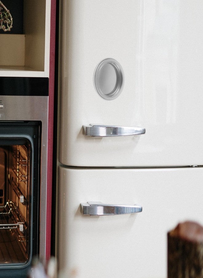 جارنيك علب ألومنيوم من جارنيك سعة 3 أونصات - علبة توابل دائرية بمغناطيس - علب تخزين معدنية بغطاء لولبي شفاف لتخزين التوابل والحلويات ومرطب الشفاه والشموع - Image 4