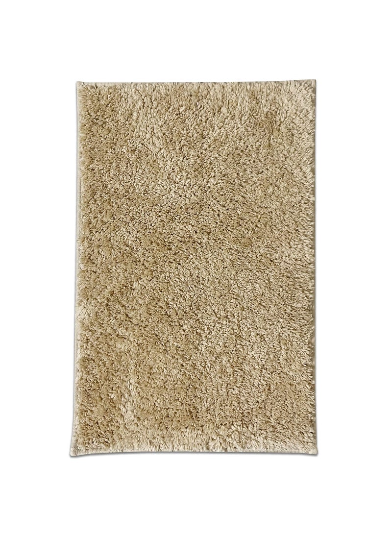 SPACES Spaces DRYLON Bath Mats Small Anti Skid HIGH Durability Stain Resistant Quick Dry(Solid 39CMX60CM)-Yellow  - Image 3