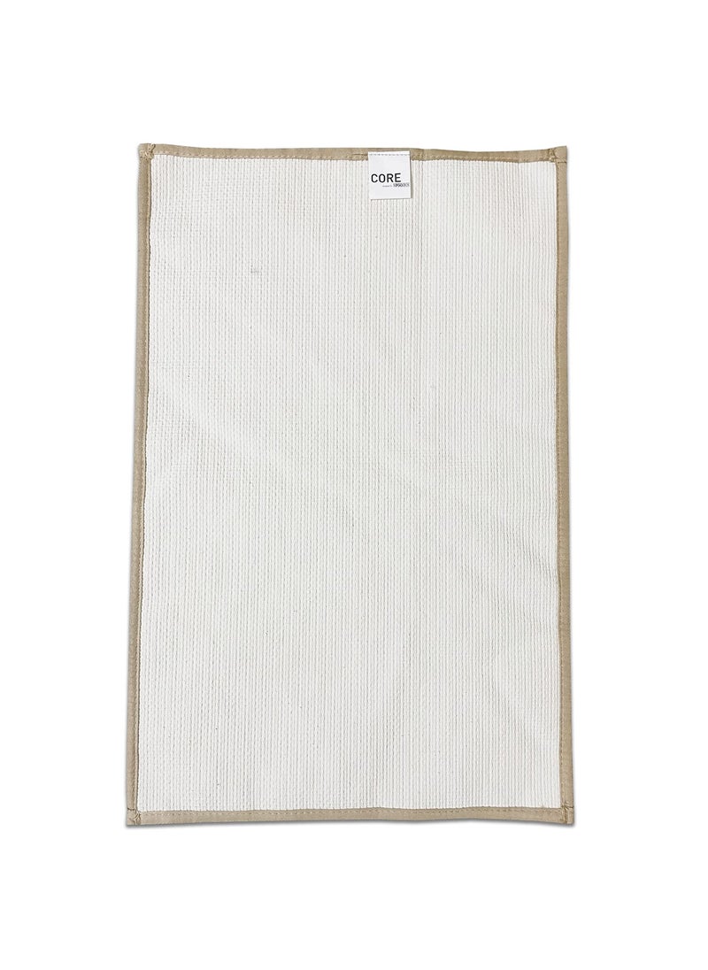 SPACES Spaces DRYLON Bath Mats Small Anti Skid HIGH Durability Stain Resistant Quick Dry(Solid 39CMX60CM)-Yellow  - Image 4