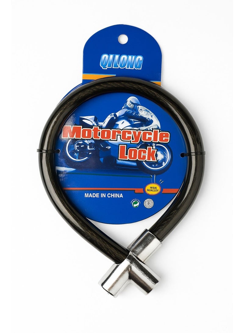 قفل الأمان قفل الحماية من السرقة قفل سلك للدراجات النارية والدراجات النارية والدراجات البخارية والعجلة