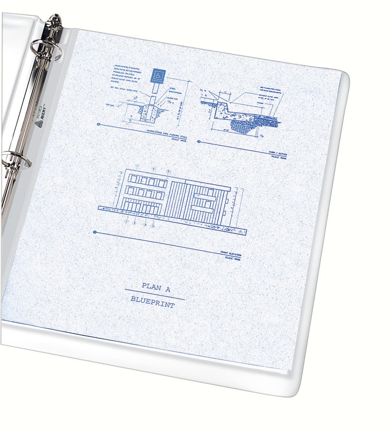 Avery Semi-Clear Economy Sheet Protectors, Top Load, 100 Document Protectors (74101) - Image 3