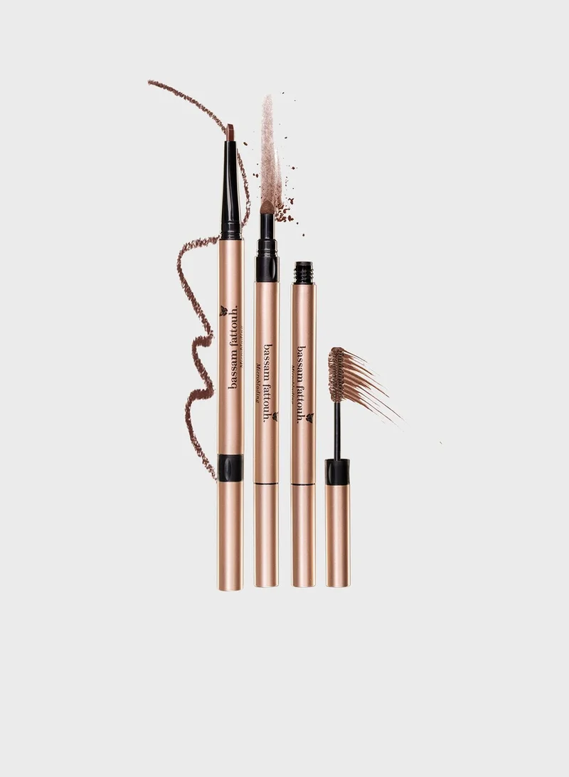 bassam fattouh Three-in-One Microblading Eyebrow - Cinnamon