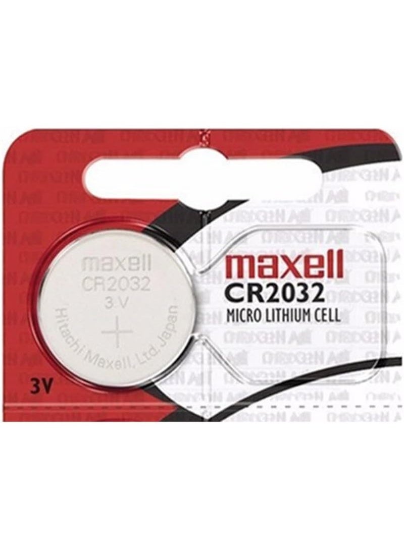 Maxell Lithium Battery 5pcs CR2032 - Image 1