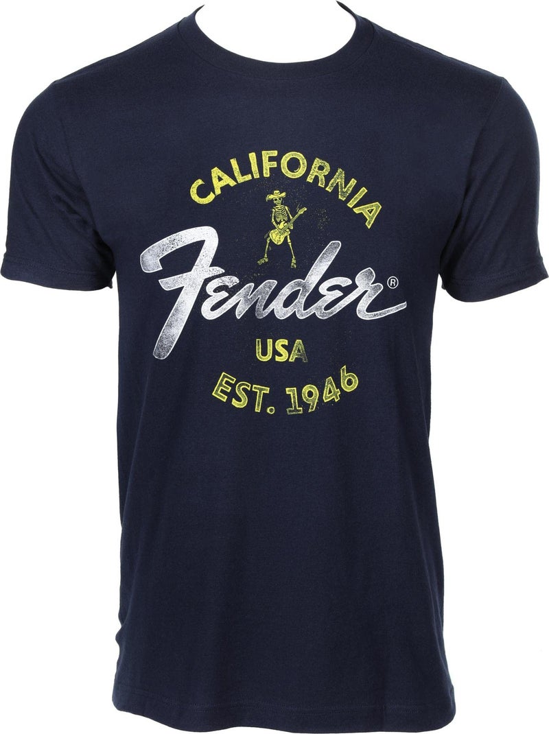 Fender Baja T-Shirt, Blue, M