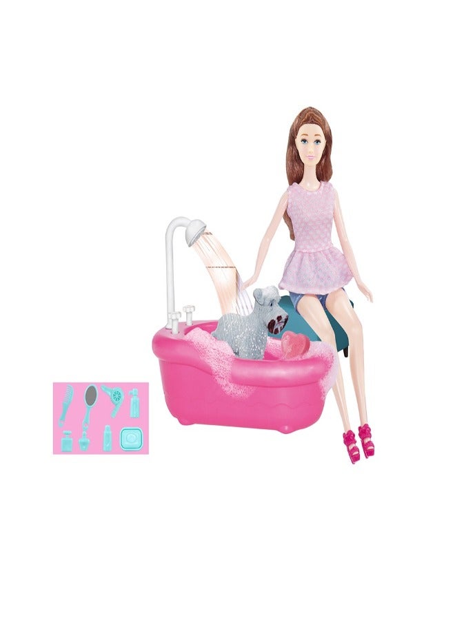 كيبيبي دمية كايبيبي مع اكسسوارات استحمام الكلب - Image 3