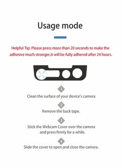 Y&D Front Camera Privacy Guard Protects and Security Without Compromising Facial Recognition Compatible with iPhone 13, 13 Mini, Pro, Pro Max, 1pcs Silver  - Image 3