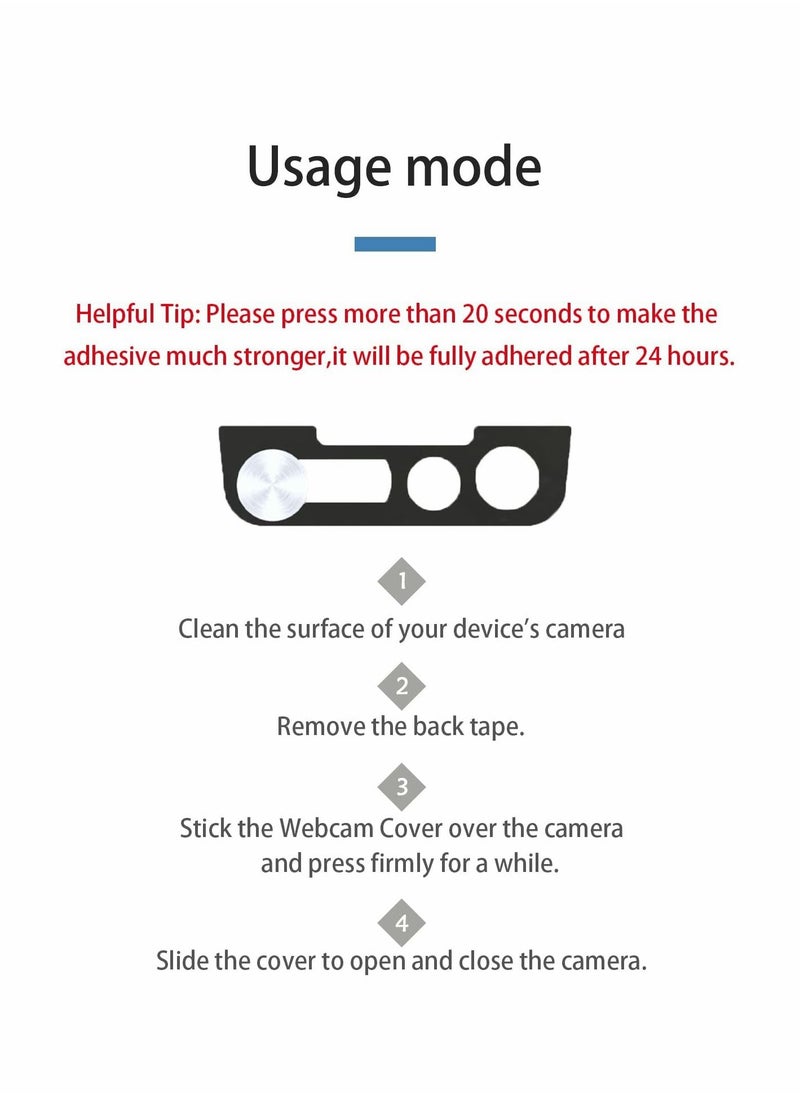 Y&D - Front Camera Privacy Guard Protects and Security Without Compromising Facial Recognition Compatible with iPhone 13, 13 Mini, Pro, Pro Max, 1pcs Silver - Image 1