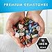 Blue Marble National Geographic Premium Polished Stones 15 Pounds of 34Inch Tumbled Stones and Crystals Bulk Arts and Crafts Rock and Mineral Kit Rocks for Kids STEM Toys - Image 4