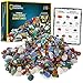 Blue Marble National Geographic Premium Polished Stones 15 Pounds of 34Inch Tumbled Stones and Crystals Bulk Arts and Crafts Rock and Mineral Kit Rocks for Kids STEM Toys - Image 3