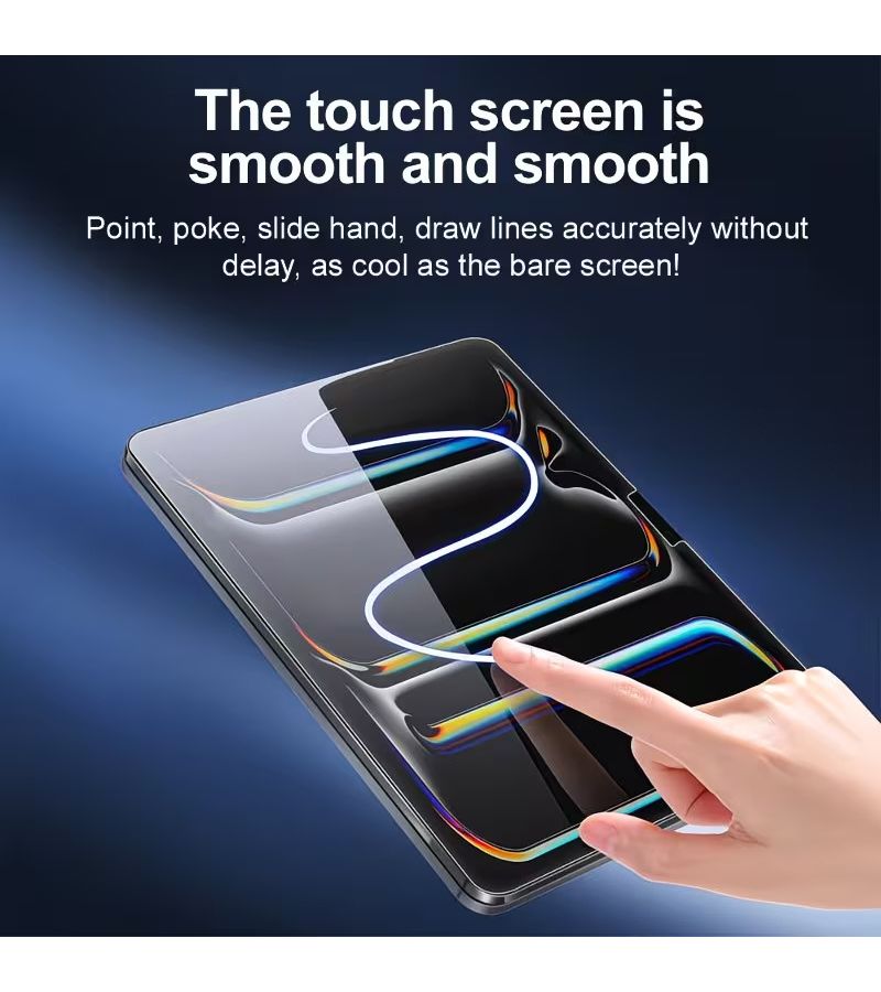 1pc High Definition Tempered Glass Screen Protective Film for iPad 10th 10.9 Inch 2022 Upgraded Protection Thickened Wear Resistant Layer Flat Smooth Surface Comfortable Touch Experience - Image 5